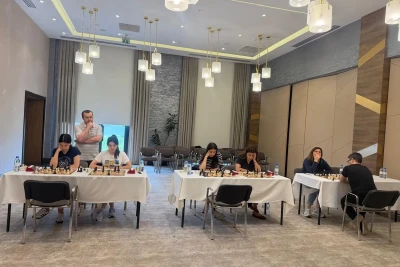Azərbaycan qadın milli şahmat komandası Şabranda təlim-məşq toplanışında iştirak edib