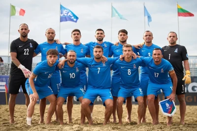 Çimərlik Futbolu üzrə Azərbaycan Millisi Avropa Çempionatında Bürünc Medal Qazanıb