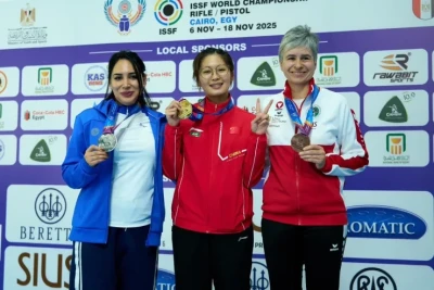 Nigar Nəsirova Atıcılıq üzrə Dünya Çempionatında Dünya Rekordu Qırdı və Gümüş Medal Qazandı