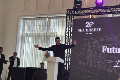 "Sea Breeze Arena"nın Təqdimat Mərasimi: Yeni Arenanın İnşasına Start Verildi