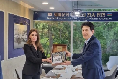 Aygül Abdullayeva Koreyada taekvondo sahəsində əməkdaşlıq imkanlarını müzakirə edib - FOTO