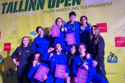Azərbaycan yeniyetmə güləşçiləri "Tallin Open"də 5 medal qazanıblar