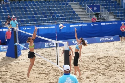 Universiada: Azərbaycanlı çimərlik voleybolçuları məğlubiyyətlə üzləşiblər