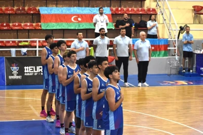 U-16 basketbol millimiz Avropa çempionatında 5-ci yeri tutdu