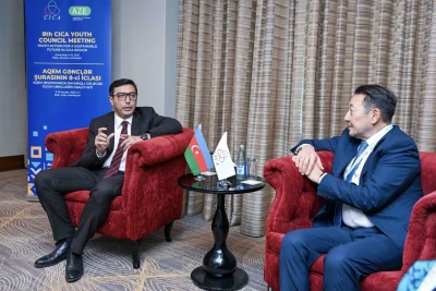 Fərid Qayıbov və Kayrat Sarıbay Azərbaycan-AQEM əməkdaşlığını müzakirə ediblər