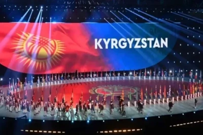 Bişkekdə “6-cı Dünya Köçəri Oyunları”nın açılış mərasimində Prezident İlham Əliyev iştirak edir