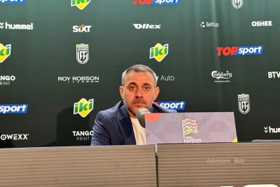 Ayxan Abbasov: Litva qarşısında 1:1 oyunla futbolçular milli formanın dəyərini sübut etdilər