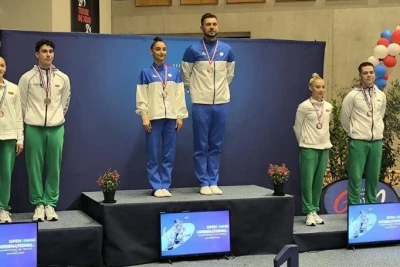 Gimnastlarımız Tuluzada 4 medal qazanıb - FOTO