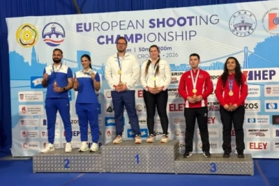 Руслан Лунев и Зейнаб Султанова завоевали серебряную медаль на чемпионате Европы