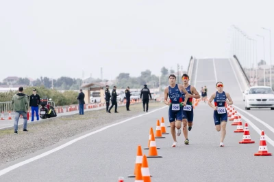Triatlon üzrə ölkə çempionatında qaliblər müəyyənləşdi