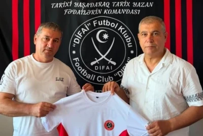 Difai FK-nin yeni baş məşqçisi Şəhriyar Məmmədov olub