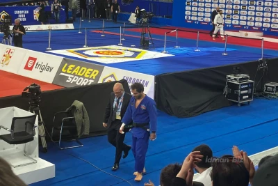 Hidayət Heydərov cüdo üzrə Avropa çempionatında gümüş medal qazandı