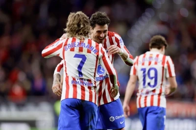 "Atletiko Madrid" "Levante"ni Qrizmannın dublu ilə məğlub etdi