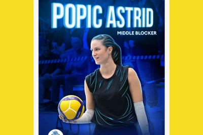Xorvatiyalı voleybolçu Popic Astrid "Milli Aviasiya Akademiyası"na keçib
