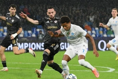 "Qarabağ" səfərdə "Napoli"yə 2:0 hesabı ilə uduzdu