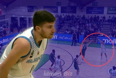 Cəbrayıl Əkbərovun uzaq məsafədən atışı "AvroBasket-2029" seçmə oyununda dönüş nöqtəsi oldu - VİDEO