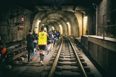 Bilbaoda Metro Tunellərində Qeyri-Adi Qaçış Yarışı