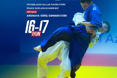 Cüdo üzrə U-14 yeniyetmələr arasında Liqa yarışının II turu 466 idmançının iştirakı ilə keçiriləcək