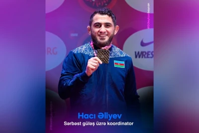 Hacı Əliyev Azərbaycan Güləş Federasiyasında vəzifəyə təyin edilib
