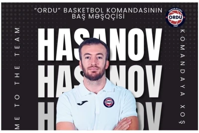 "Ordu" basketbol komandasının yeni baş məşqçisi Polad Həsənov təyin edilib