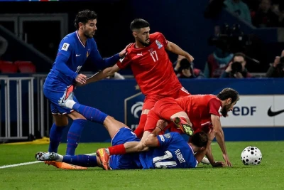 Bukmekerlər Azərbaycan - Fransa oyununda millimizin qələbə şansını artırıb