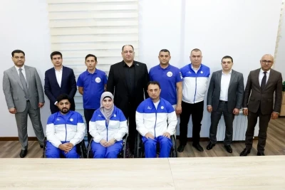 MPK rəhbərliyi Avropa çempionatlarında medallar qazanmış paralimpiyaçılarla görüşüb