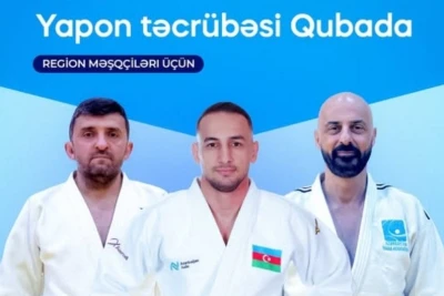 Yaponiyada təhsil almış cüdo mütəxəssislərindən Qubada məşqçilər üçün seminar