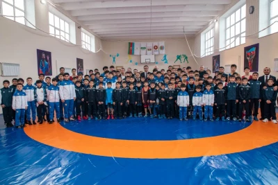 Azərbaycan Güləş Federasiyası Göyçayda yeni güləş zalları açıb