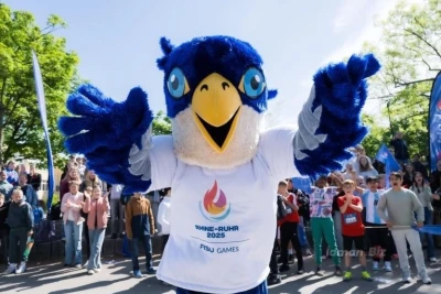 Universiada Reyn-Rur 2025-in maskotu: "Vanda"