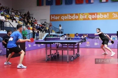 III MDB Oyunları: Azərbaycan stolüstü tennis komandası finalda!