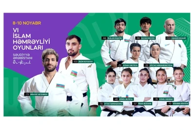 VI İslam Həmrəyliyi Oyunlarında Azərbaycanı təmsil edəcək cüdoçuların heyəti açıqlanıb