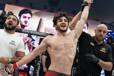 Məhəmmədəli Osmanlı "UAE Warriors 65"-də Tacikistanlı rəqibinə qalib gəlib