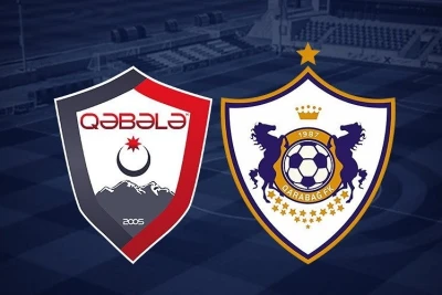 "Qəbələ" - "Qarabağ" 0:1 (Birinci hissə)