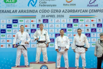 Cüdo üzrə veteranlar arasında Azərbaycan çempionatı keçirilib