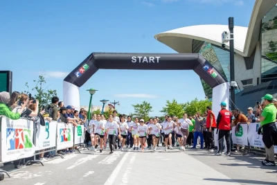 "KidsRunFest": Bakıda 200-ə yaxın uşağın iştirakı ilə idman tədbiri keçirildi - FOTO