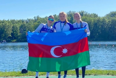 Azərbaycan avarçəkənləri "Bratislava Reqattası"nda növbəti qızıl medal əldə ediblər