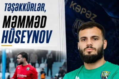 "Kəpəz" qapıçısı komandanı tərk edib