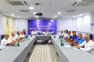 Mingəçevirdə akademik avarçəkmə, kayak və kanoe üzrə ölkə çempionatının püşkatma mərasimi keçirilib