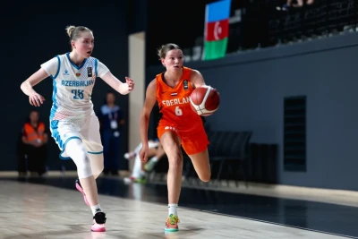 Azərbaycan U-16 qız basketbol millisi Niderlandı məğlub edib