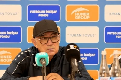 Kurban Berdıyev "Turan Tovuz" - "Sumqayıt" oyunundan sonra fikirlərini bölüşdü: "İkinci qolu gec vurduq"