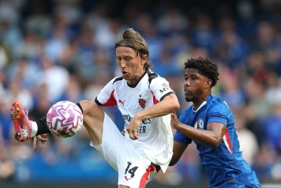 "Çelsi" "Milan"ı darmadağın edib, Luka Modriç debüt edib