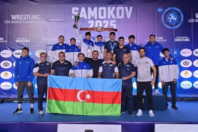 U20 dünya çempionatında yunan-Roma güləşi üzrə Azərbaycan millisi komanda hesabında 3-cü olub