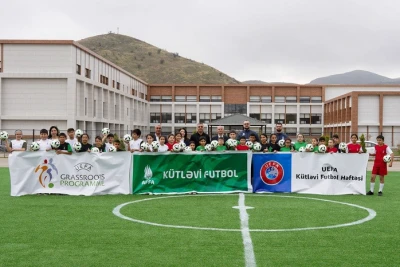 Cəbrayılda “Zəfər Günü”nün 5 illiyi münasibətilə uşaqlar üçün futbol festivalı keçirilib - FOTO