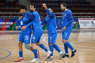 Futzal üzrə Azərbaycan millisi Danimarkanı məğlub etdi: 4-2