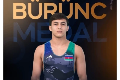 Azərbaycanlı güləşçi U-20 Dünya Çempionatında bürünc medal qazanıb