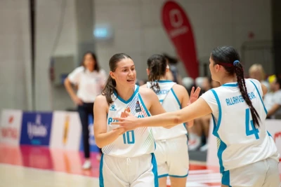 18 yaşadək qızlardan ibarət basketbol yığmamız Avropa çempionatına qələbə ilə başladı - FOTO