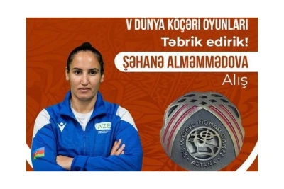 V Dünya Köçəri Oyunlarında ilk medal