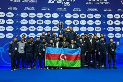 Yunan-Roma Güləşi üzrə Millimiz Dünya Çempionatında 2-ci Oldu: 1 Qızıl, 1 Gümüş, 2 Bürünc Medal