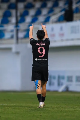 Xəyal Əliyev: "Hər oyunda qol vurduğuma görə çox sevinirəm"