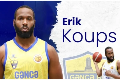 "Gəncə" ABŞ-lı basketbolçu Erik Koups ilə müqavilə imzalayıb